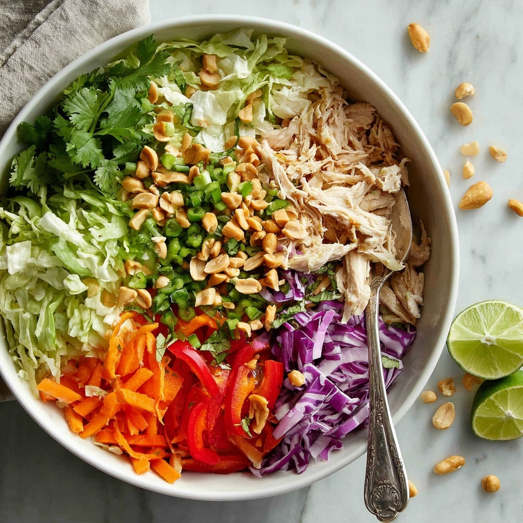 Vibrant Thai Chicken Salad Recipe - Recipe Image
