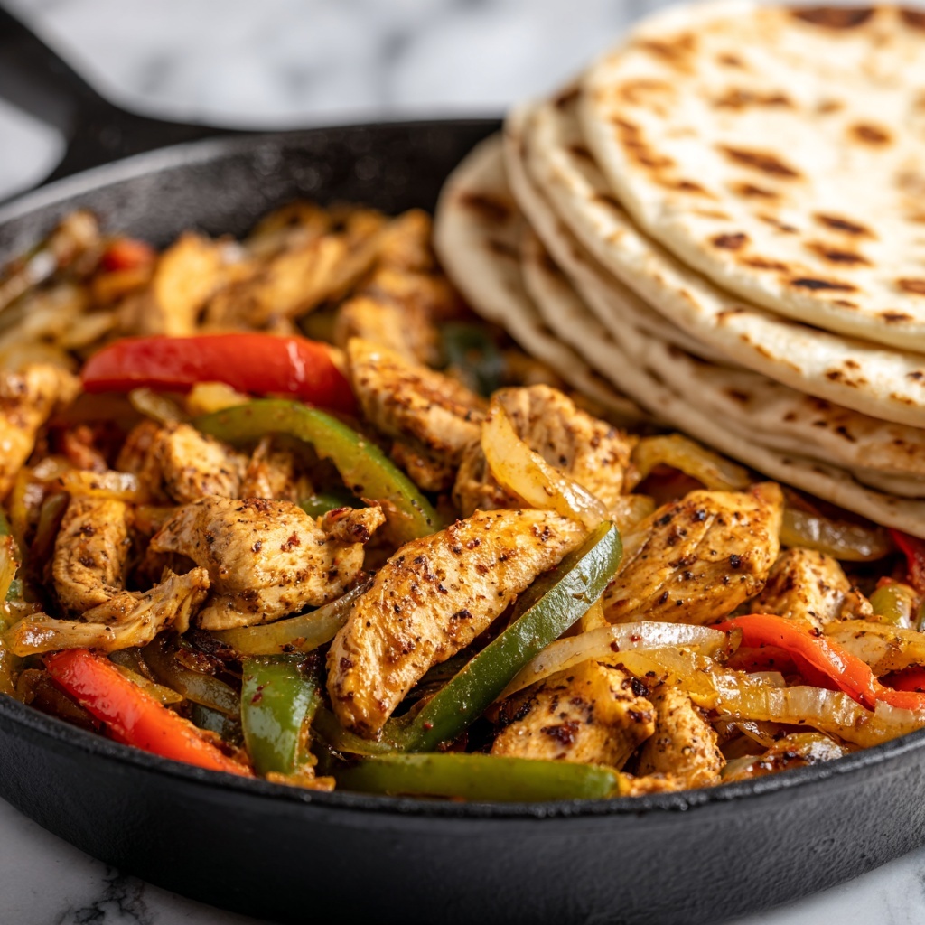 Chicken Fajita Skillet: 25-Minute Flavor Explosion Recipe - Recipe Image