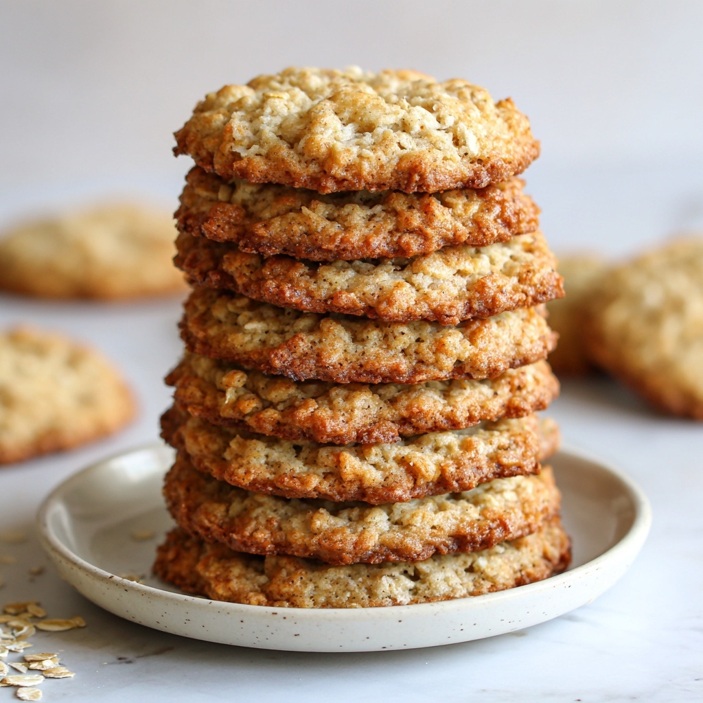 Irresistible Oatmeal Lace Cookies : Crispy, Chewy Treat Recipe - Recipe Image