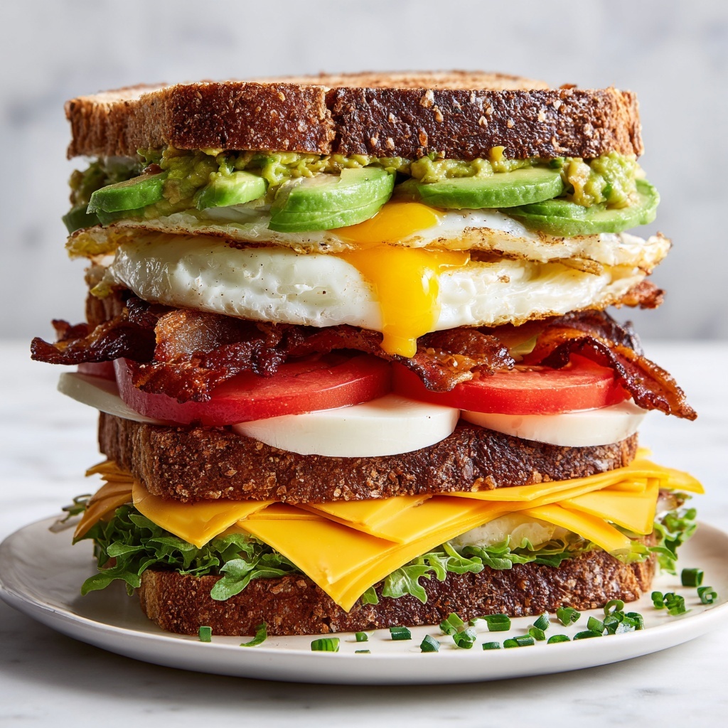Breakfast Club Sandwich Recipe - Recipe Image