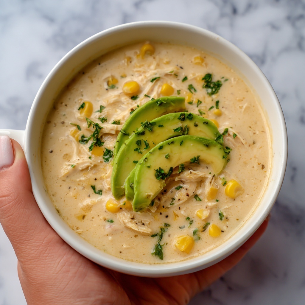 Creamy Crockpot White Chicken Chili Recipe - Recipe Image