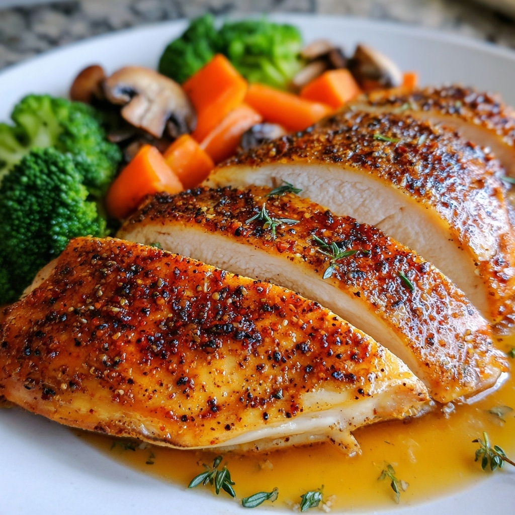 One-Pan Baked Chicken with Veggies: 5 Simple Joys Recipe - Recipe Image