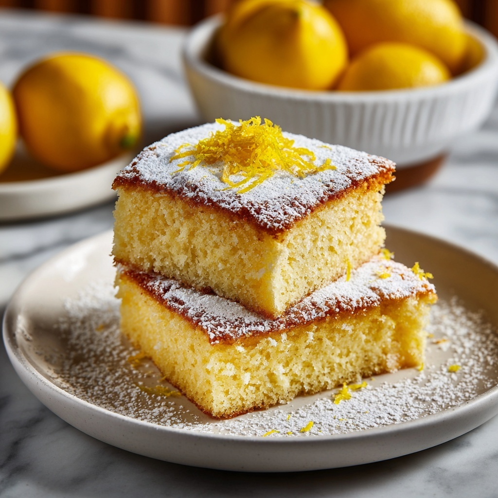 Lemon Lovers' 5-Ingredient Lemon Cake Recipe - Recipe Image