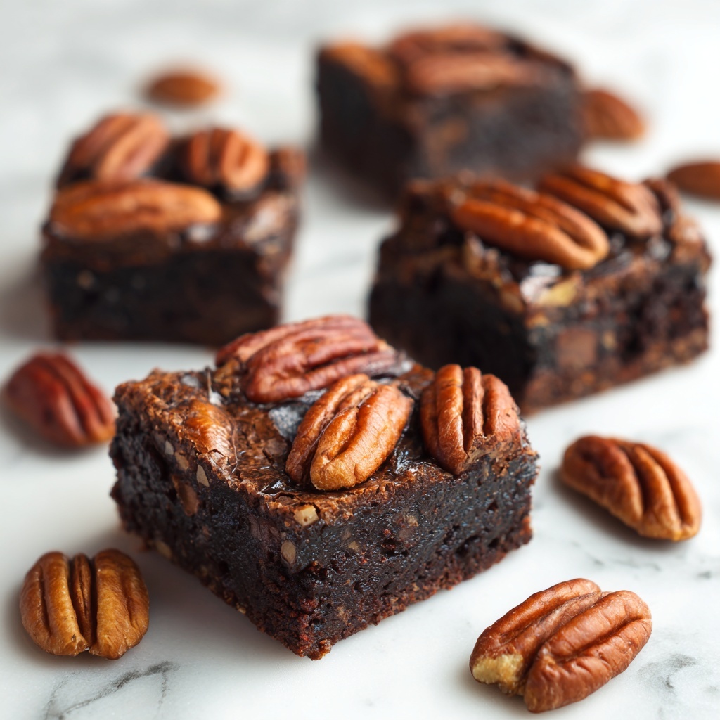 Pecan Pie Brownies Recipe - Recipe Image