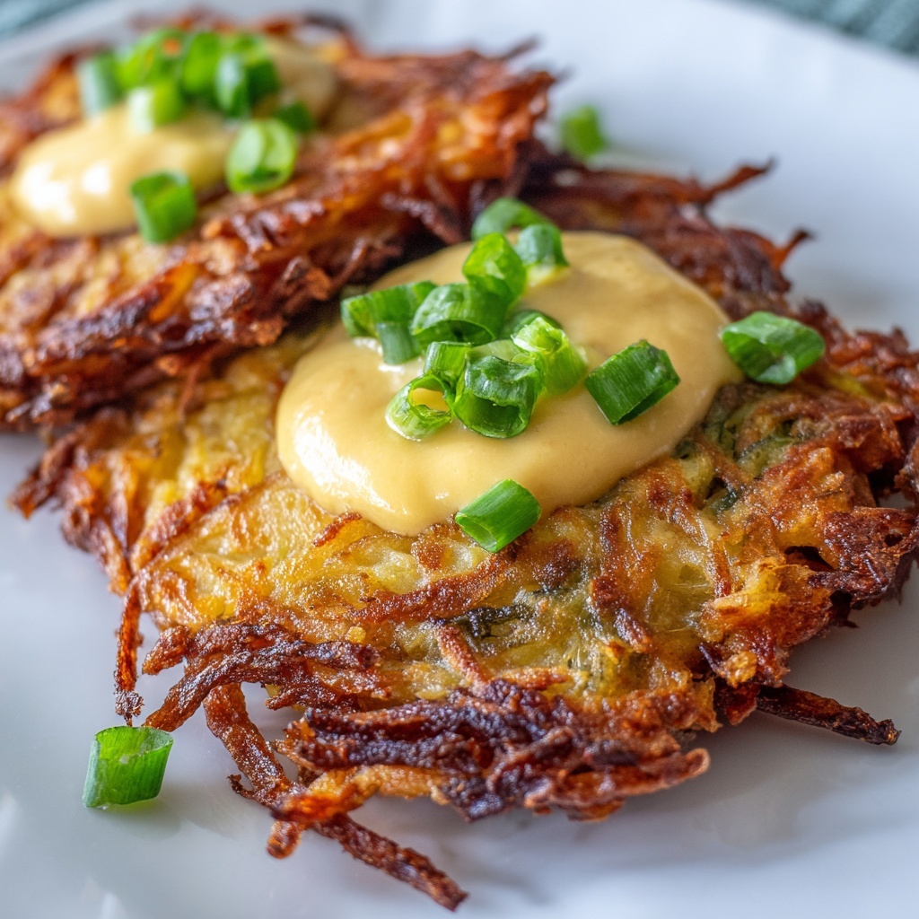 Crispy German Potato Pancakes Recipe - Recipe Image