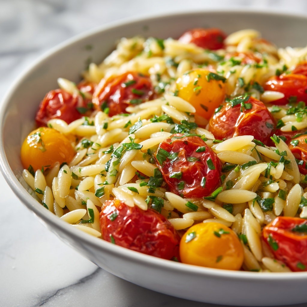 One Pot Orzo: 7 Comforting Flavors You’ll Love Recipe - Recipe Image