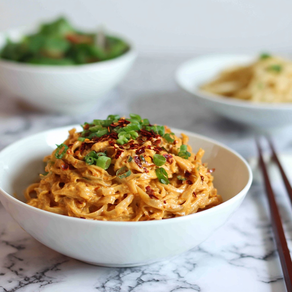 Easy Peanut Butter Ramen Noodles Recipe - Recipe Image