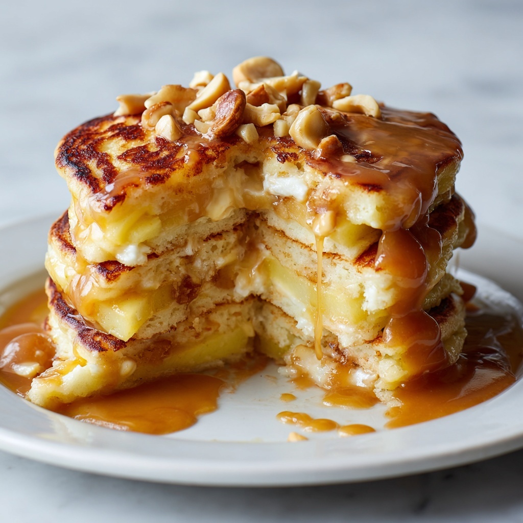 Apple Date Almond Sponge with Golden Caramel Recipe - Recipe Image