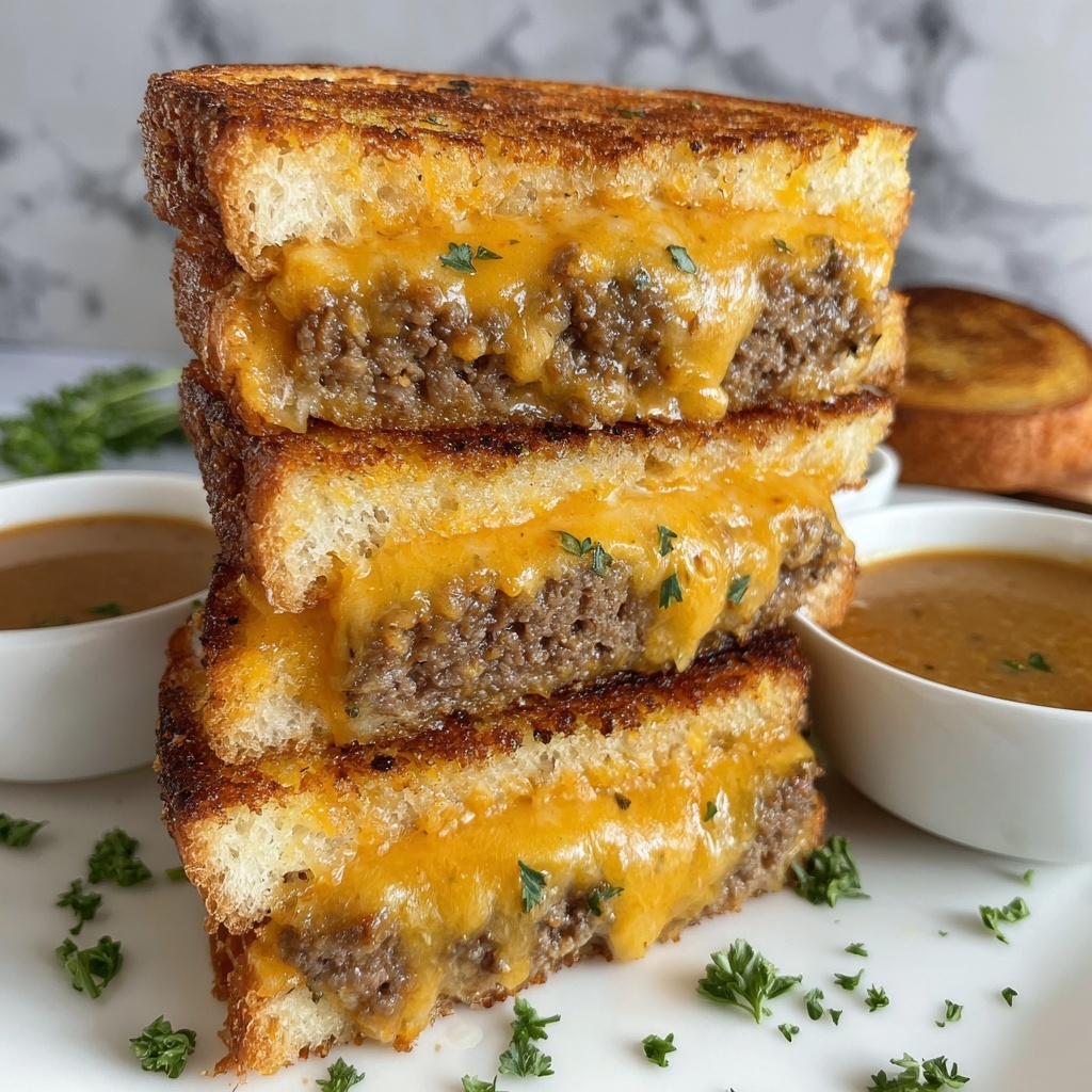 French Dip Squares Recipe - Recipe Image