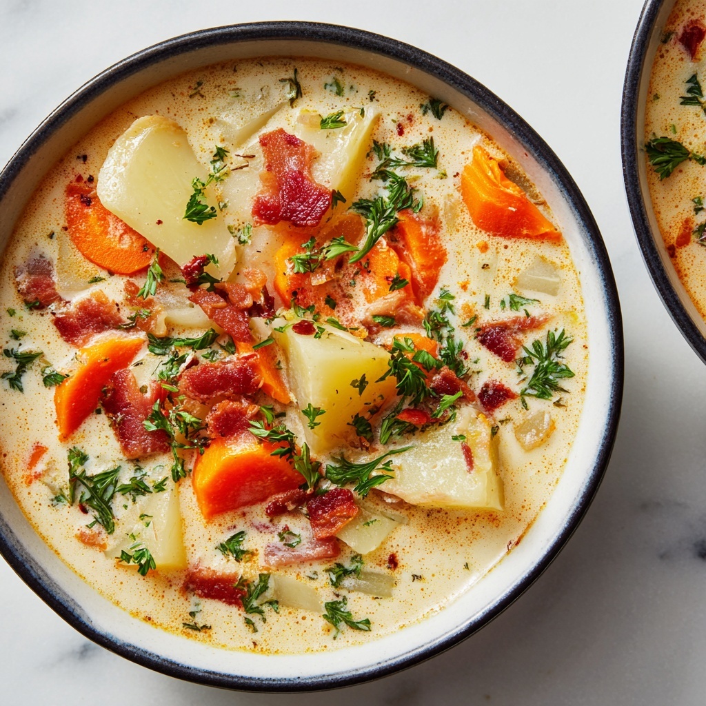Best Homemade Potato Soup Recipe - Recipe Image