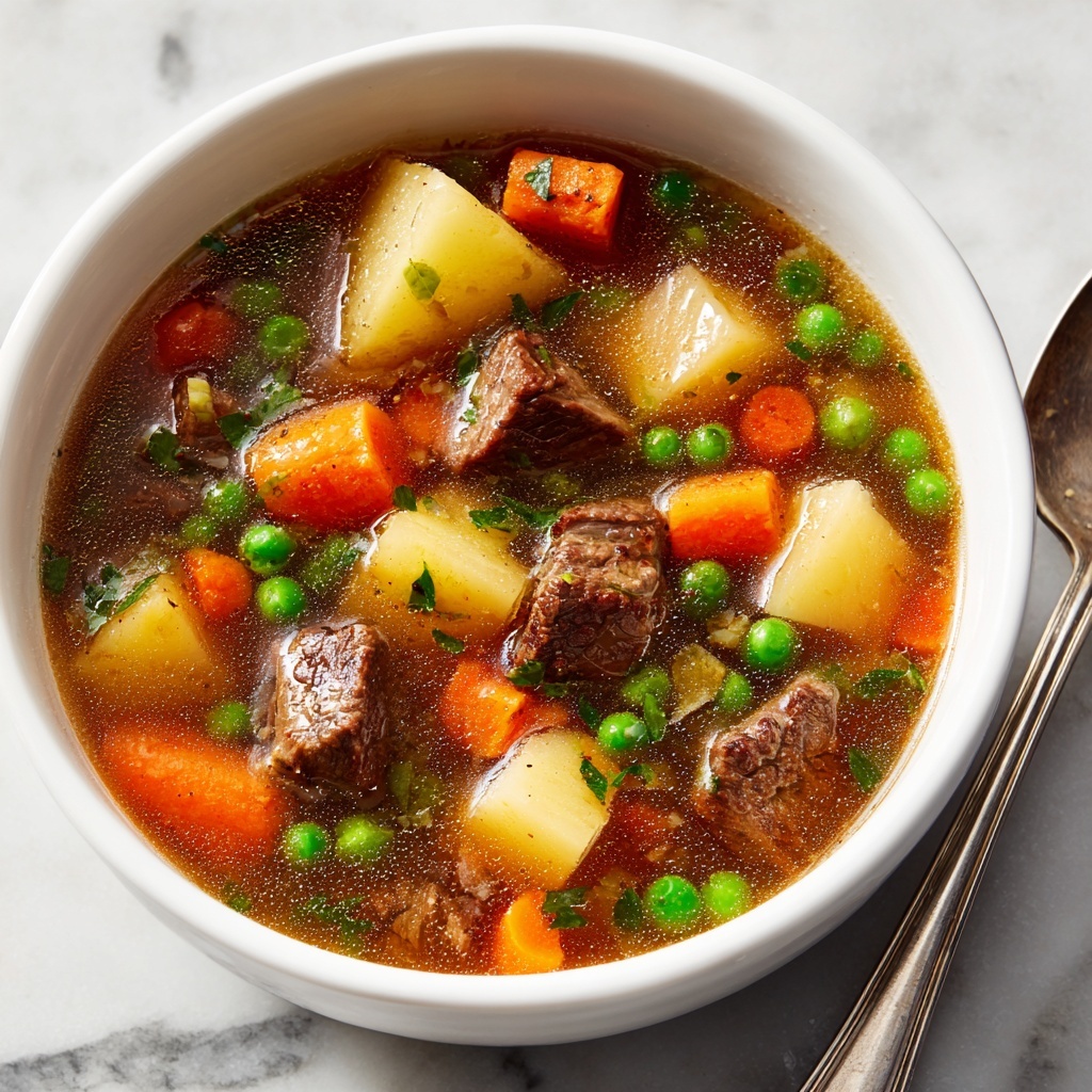 Beef & Vegetable Soup: 7 Reasons You'll Love This Comforting Dish Recipe - Recipe Image