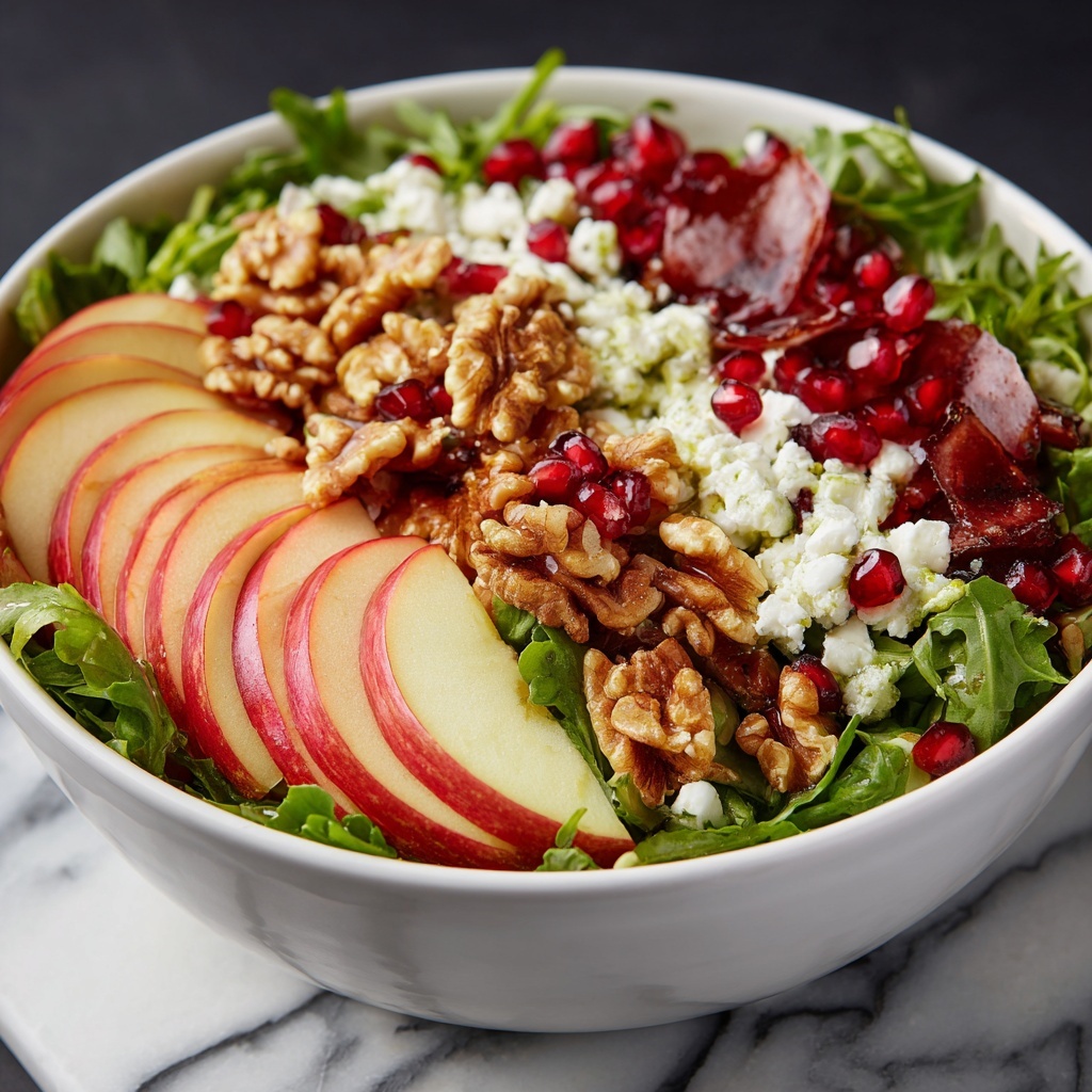 Honeycrisp Apple, Prosciutto, and Feta Salad Recipe - Recipe Image