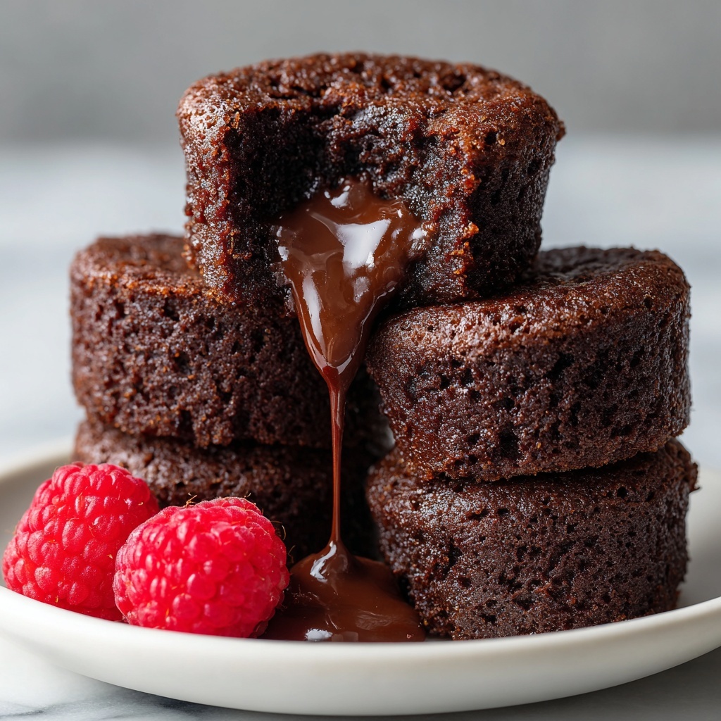 Raspberry Chocolate Lava Cupcakes: 5 Steps to Pure Bliss Recipe - Recipe Image
