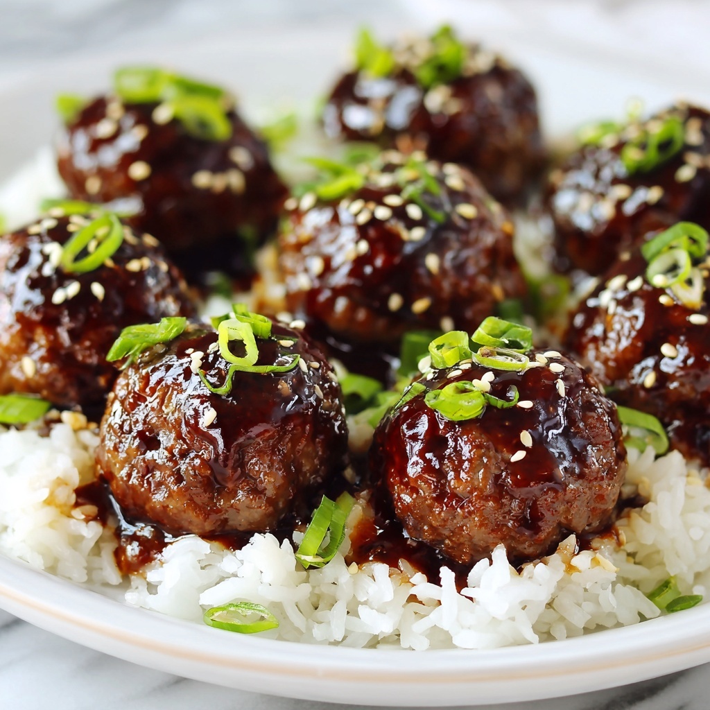 Teriyaki Turkey Meatballs Recipe - Recipe Image
