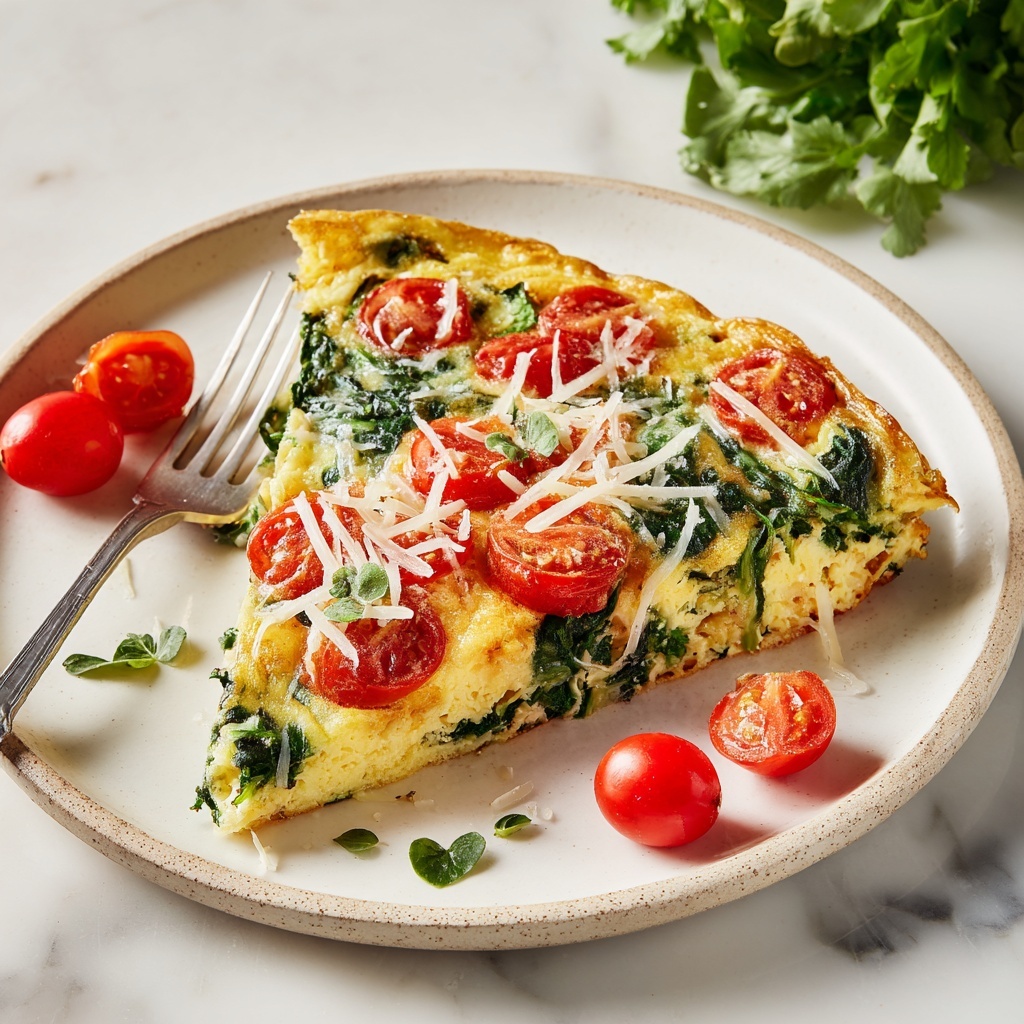 Healthy Vegetable Frittata Recipe - Recipe Image