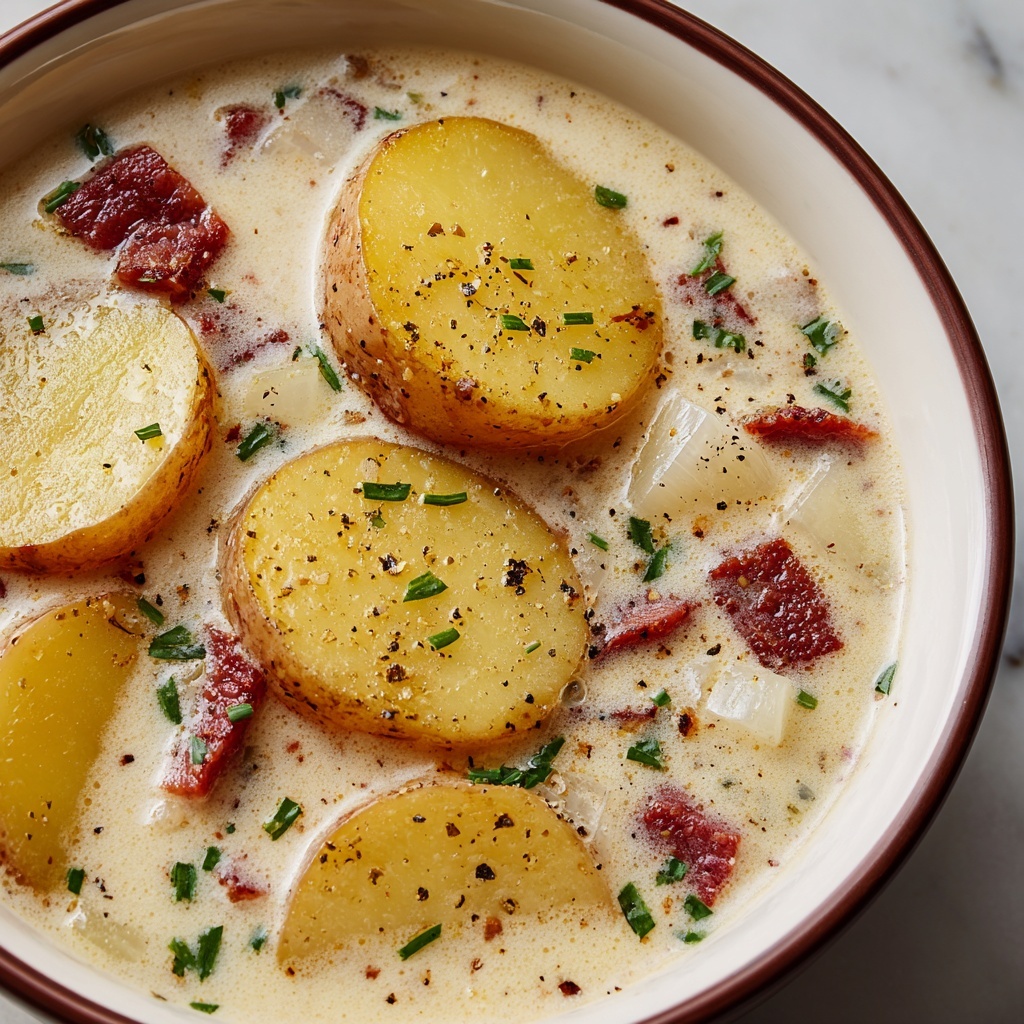 Slow Cooker Cajun Potato Soup: Comfort With a Kick Recipe - Recipe Image