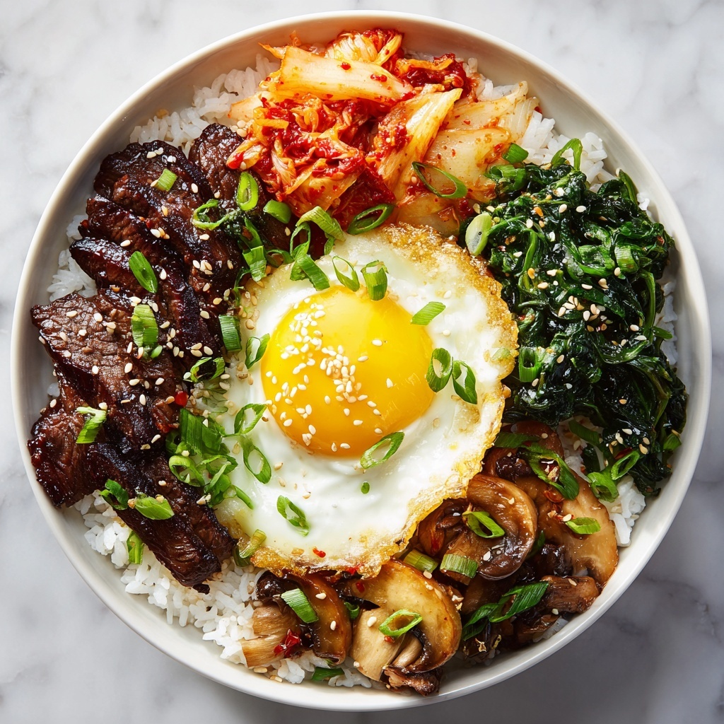 Korean Seaweed Bibimbap Bowls Recipe - Recipe Image