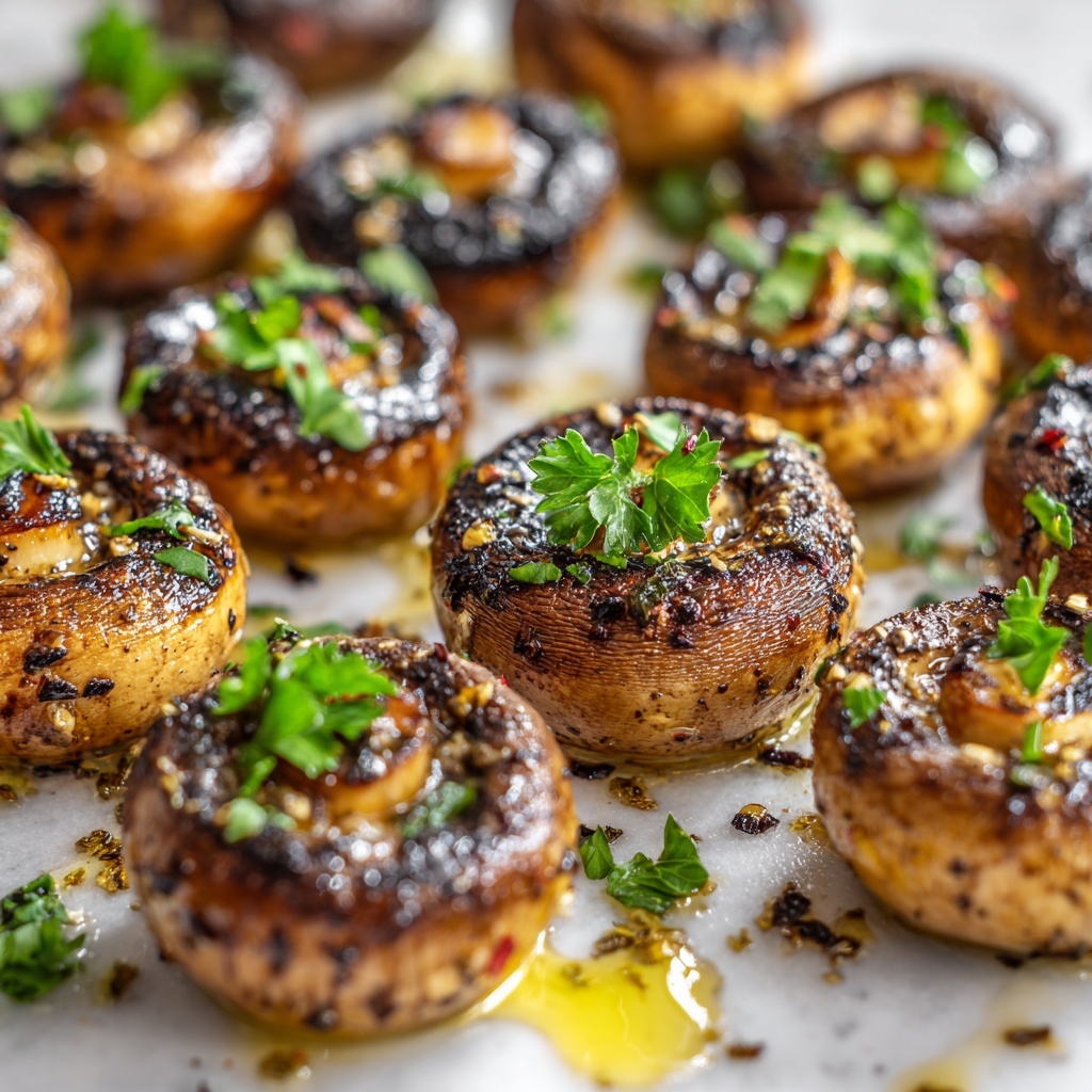Quick and Easy Air Fryer Mushrooms Recipe - Recipe Image