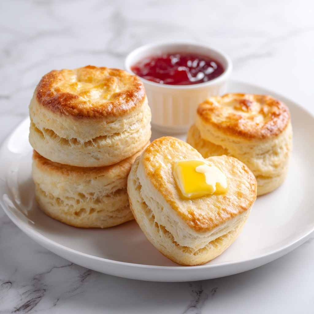 Homemade Buttermilk Biscuits: 7 Steps to Fluffy Perfection Recipe - Recipe Image