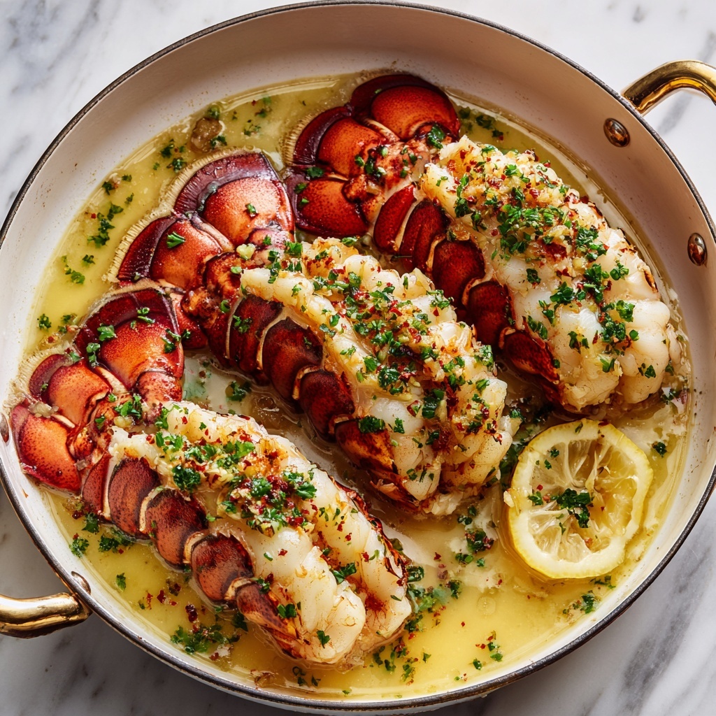 Butter Poached Lobster Tails: 7 Steps to Pure Indulgence Recipe - Recipe Image