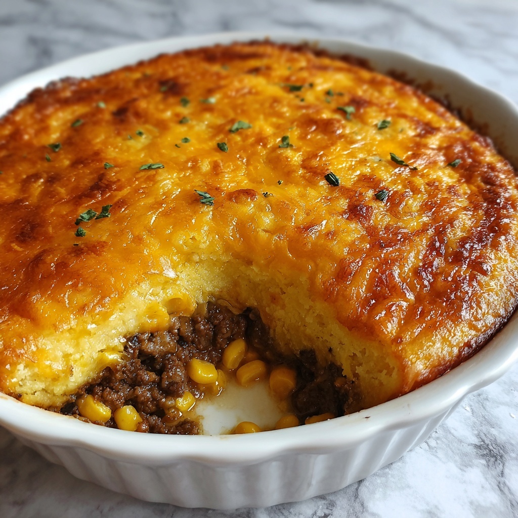 Cowboy Casserole Dinner: A Hearty and Easy Family Meal Recipe - Recipe Image