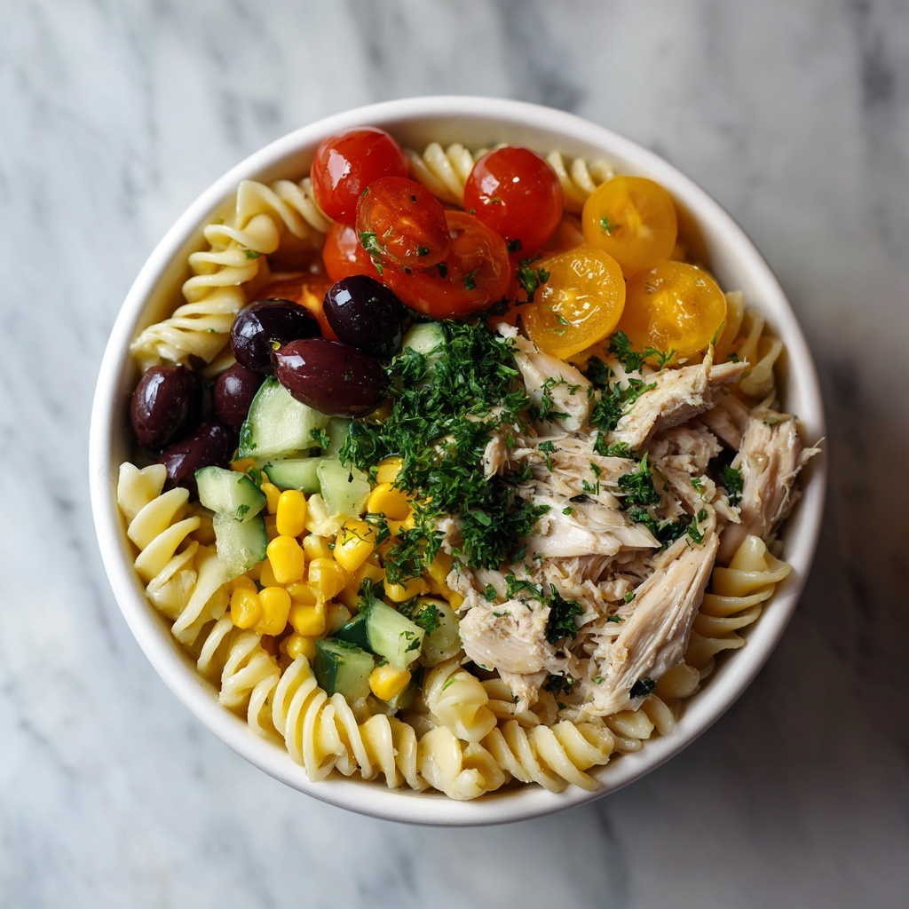 Waldorf Chicken Pasta Salad Recipe - Recipe Image