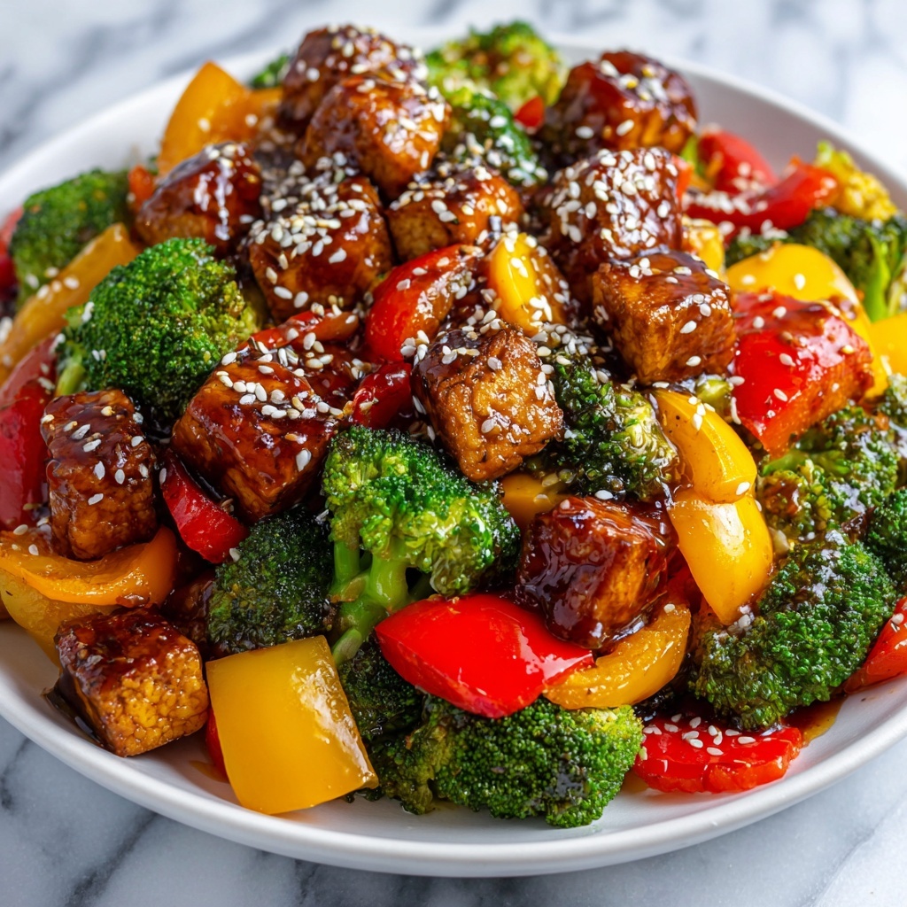 Quick and Easy Teriyaki Tofu Stir-Fry Recipe - Recipe Image
