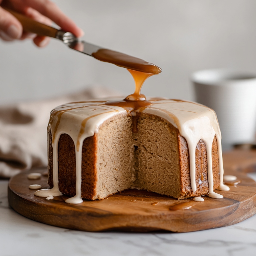 Sticky Maple Carrot Cake with Cinnamon Drizzle Recipe - Recipe Image