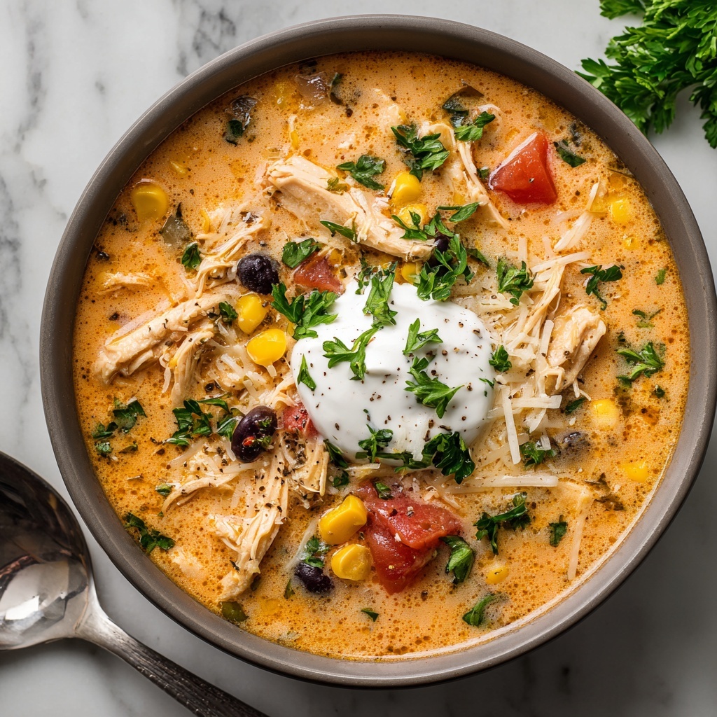 Chicken Taco Soup with Cream Cheese Recipe - Recipe Image