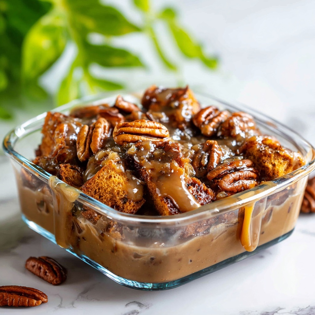 Pumpkin Praline Bread Pudding Recipe - Recipe Image
