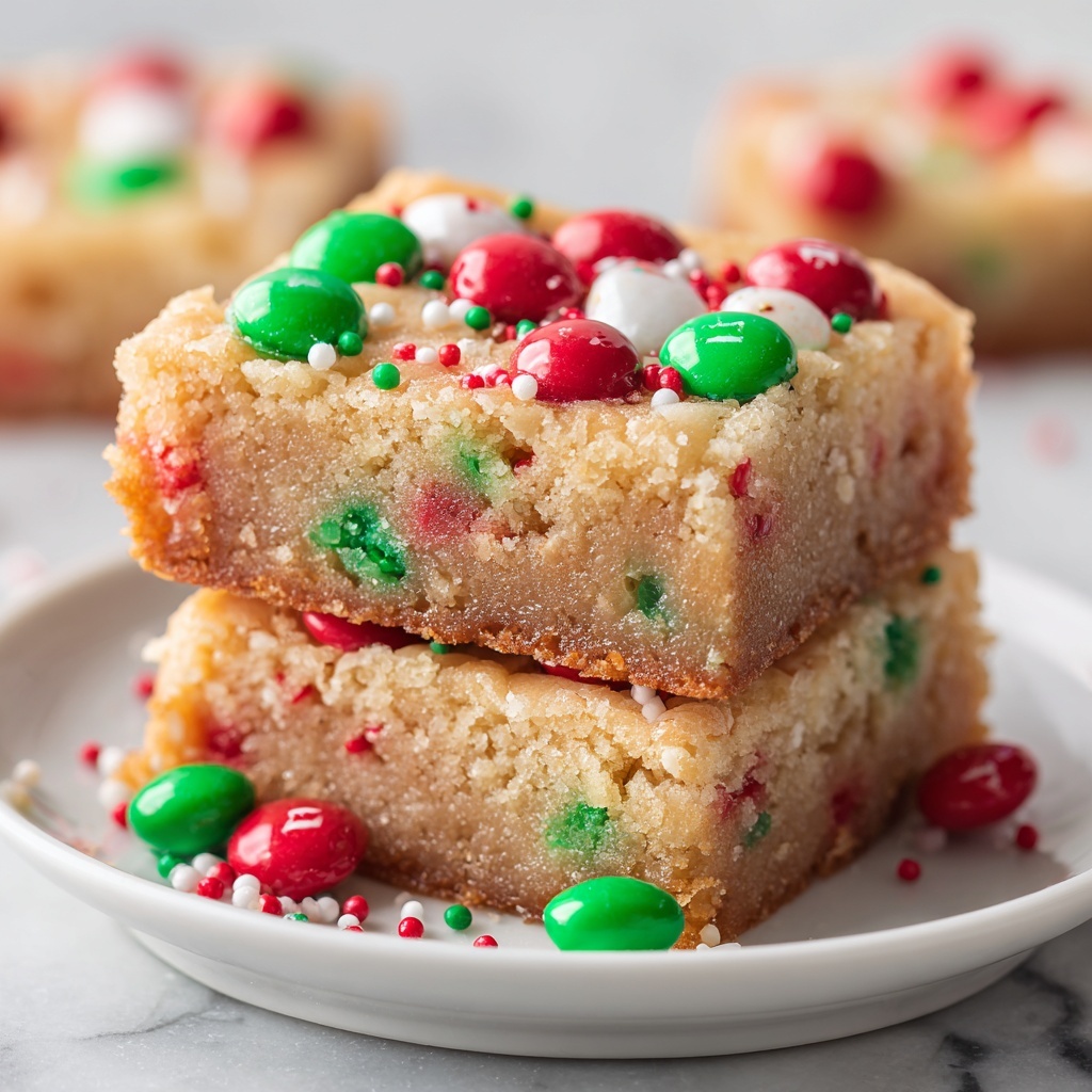 Best Christmas Cookie Bars Recipe - Recipe Image