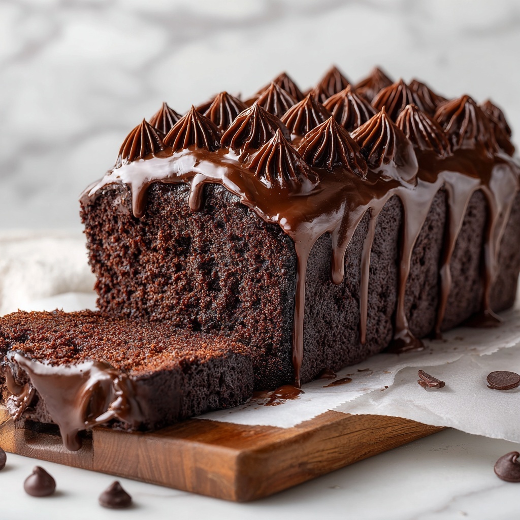 Hot Fudge Brownie Bread Recipe - Recipe Image