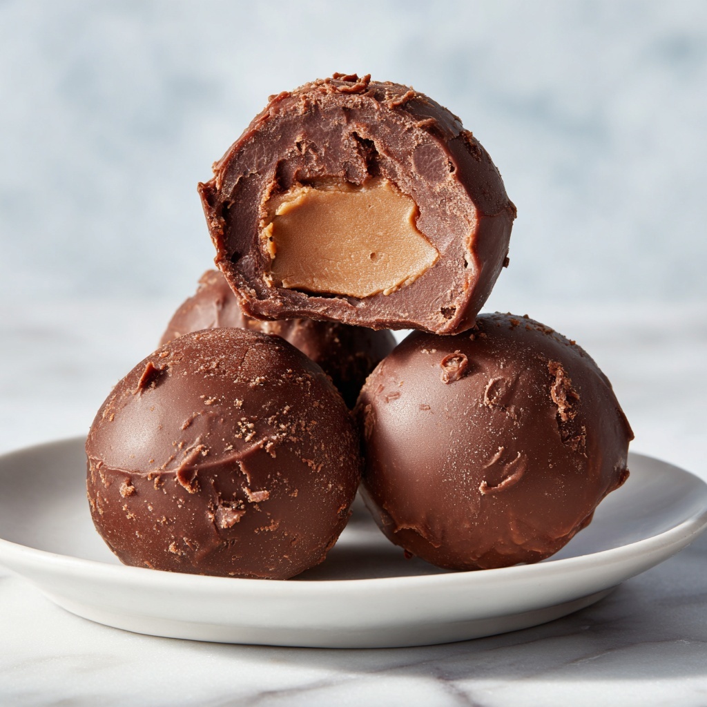 No Bake Peanut Butter Cheesecake Balls Recipe - Recipe Image