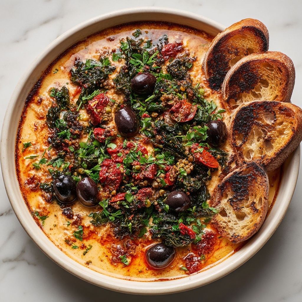 Vegan Italian Veggie Hoagie Dip Recipe - Recipe Image