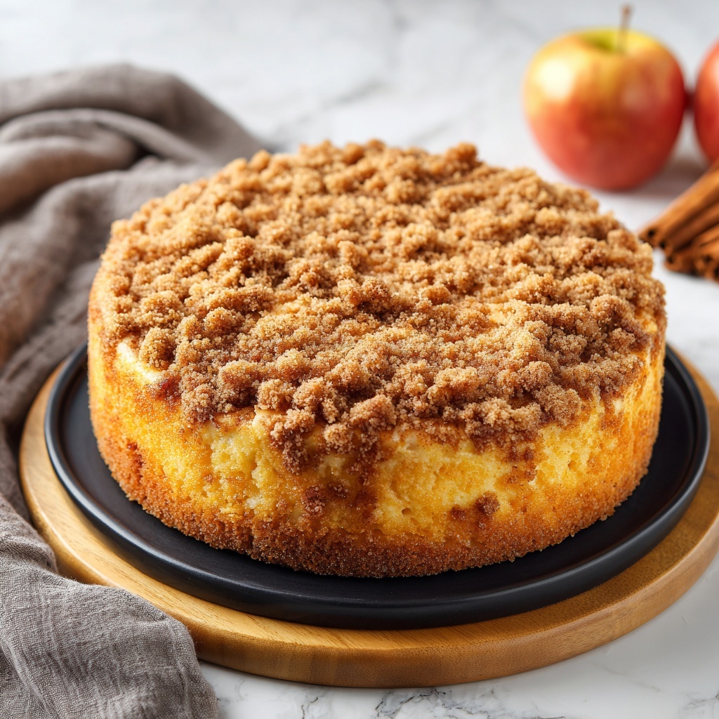 Applesauce Coffee Cake Recipe – A Moist and Flavorful Treat Recipe - Recipe Image