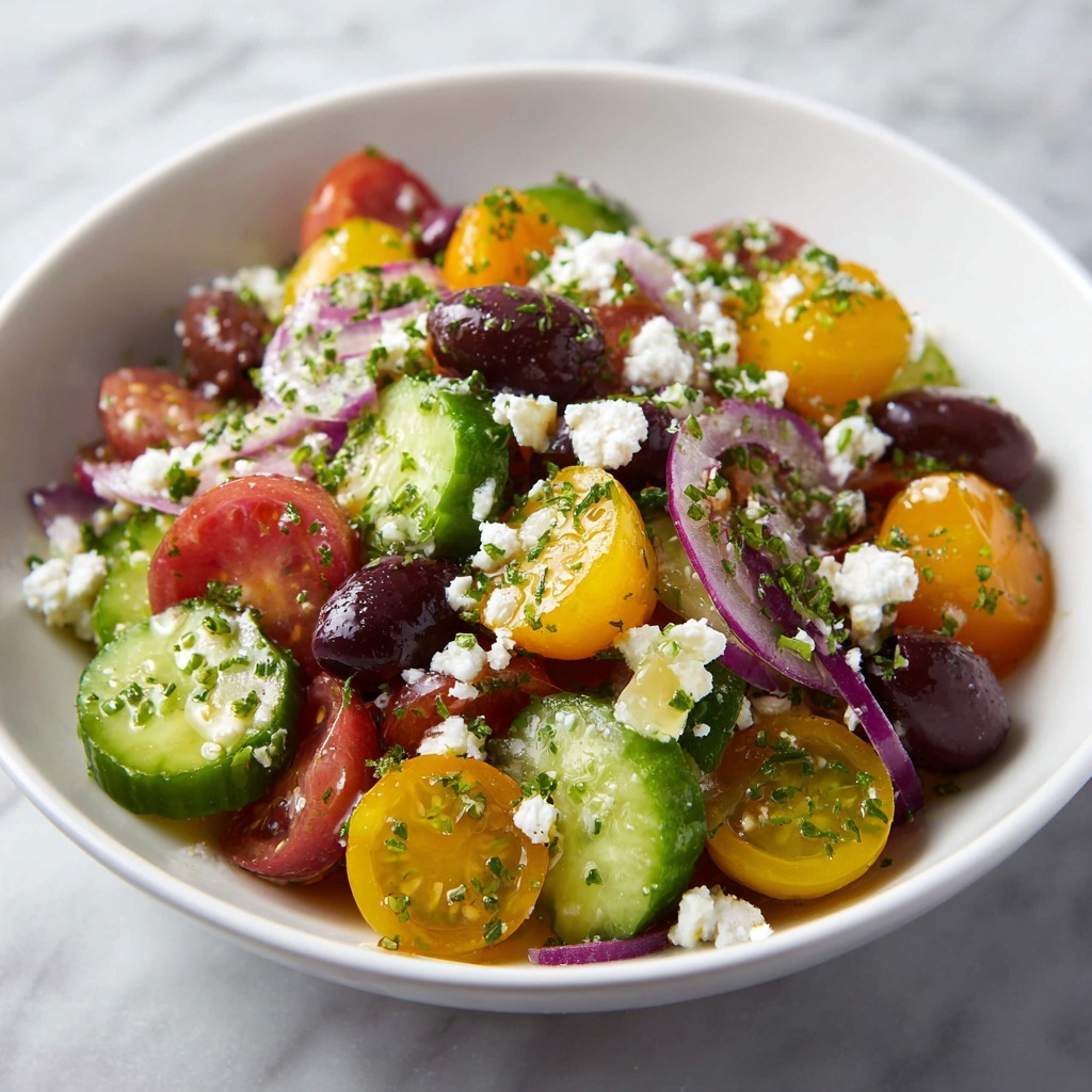 Classic Greek Salad Recipe - Recipe Image