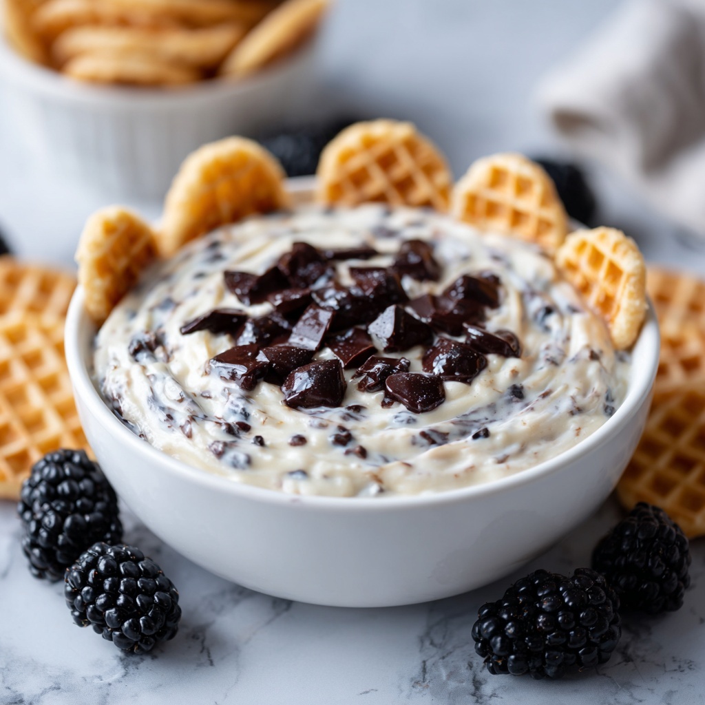 Decadent Cannoli Dip with Ricotta and Mascarpone Recipe - Recipe Image
