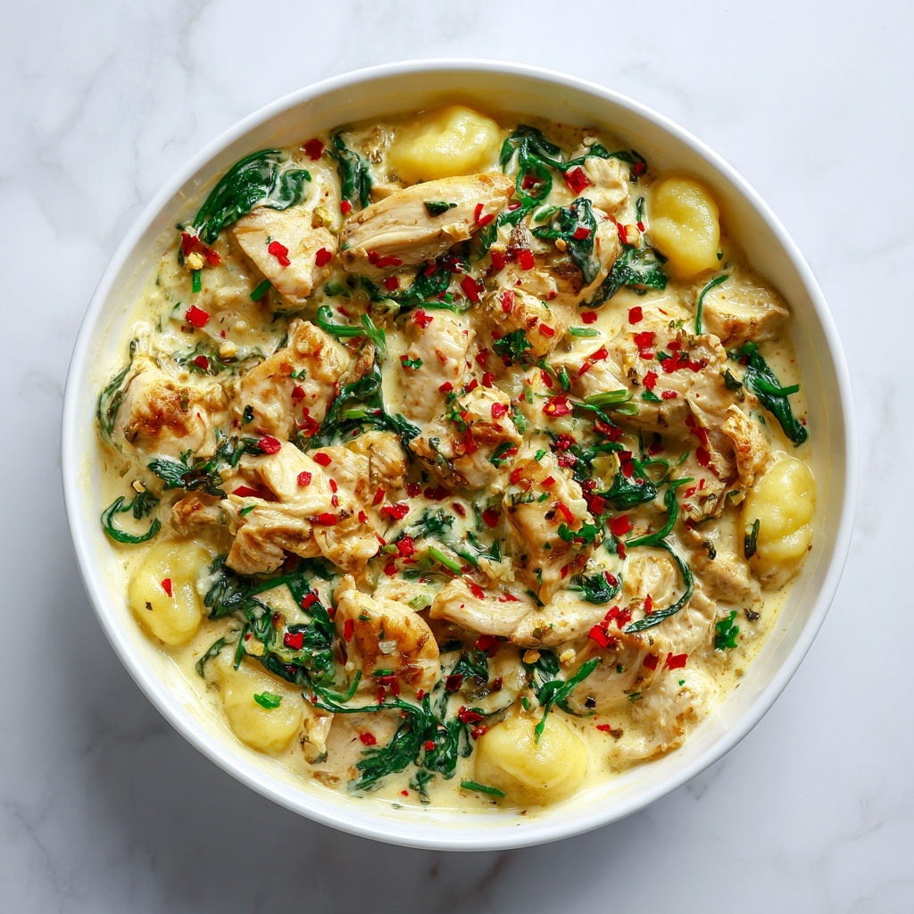 Garlic Chicken Gnocchi: 5 Reasons You'll Fall in Love Recipe - Recipe Image