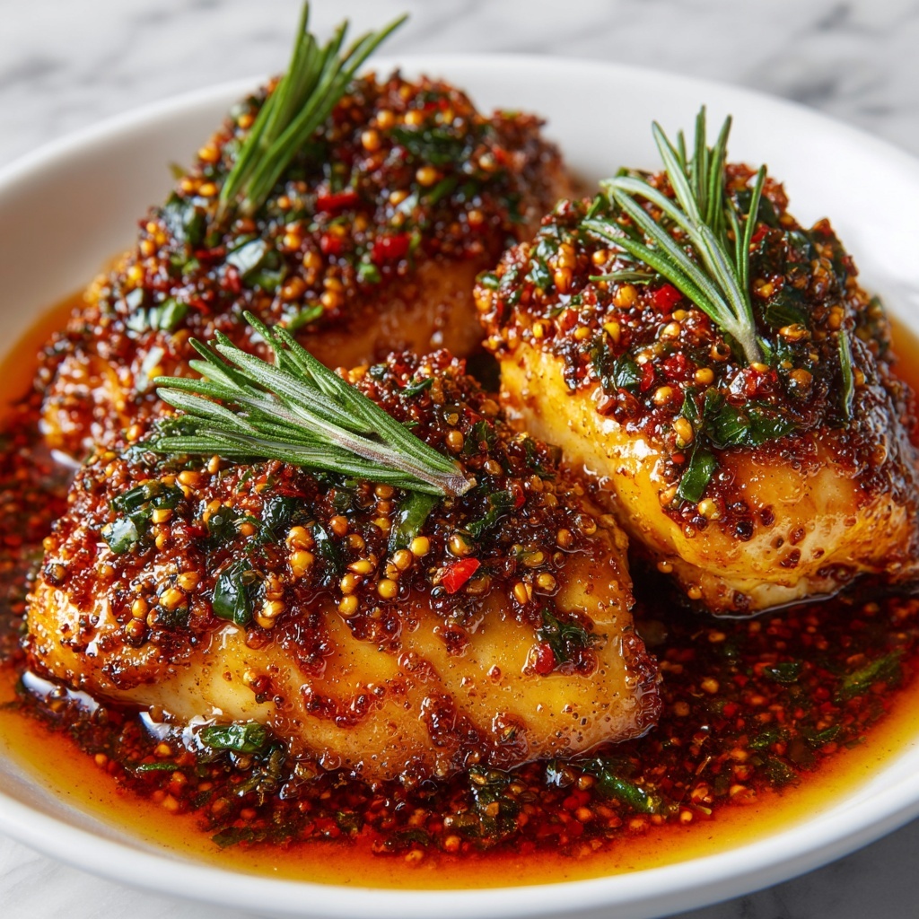 Honey Dijon Rosemary Baked Chicken Recipe - Recipe Image