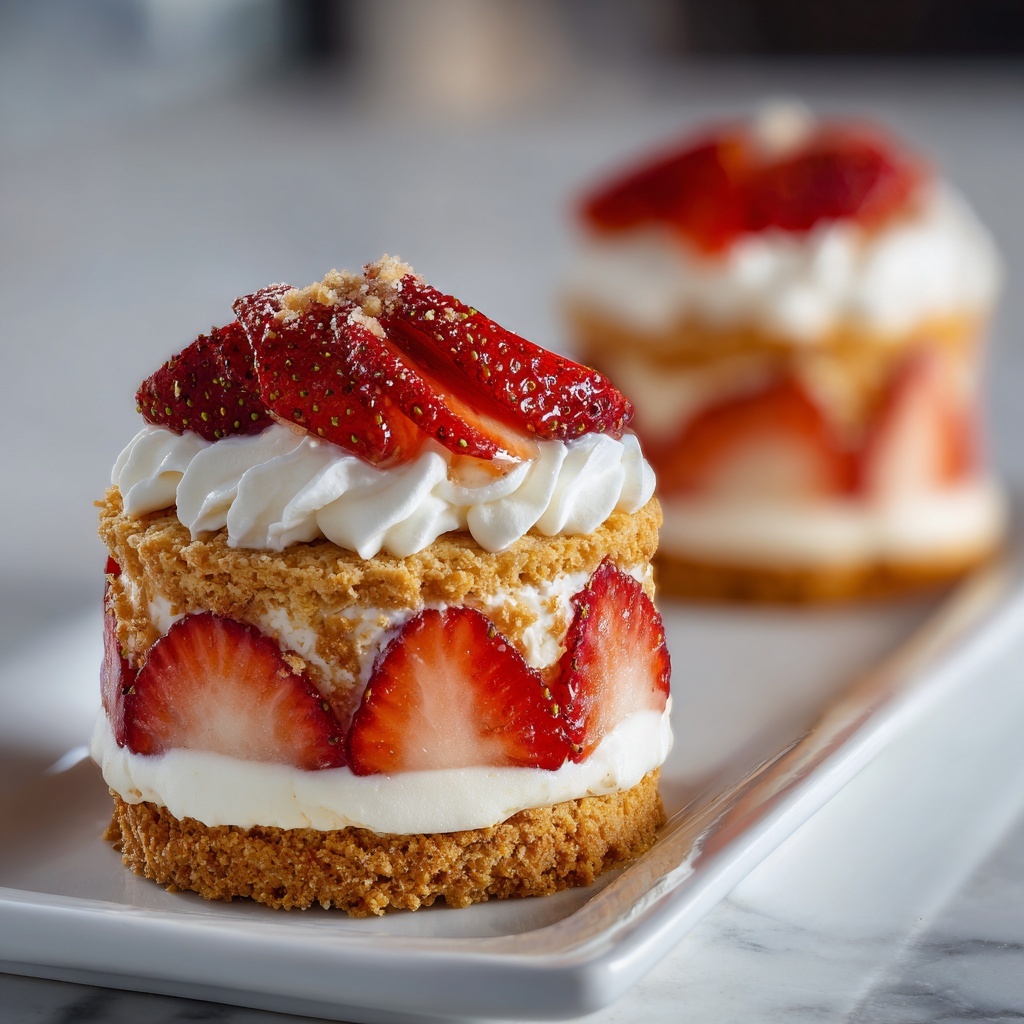 Easy Strawberry Shortcake Stacks: 5 Flavors to Enjoy Today Recipe - Recipe Image