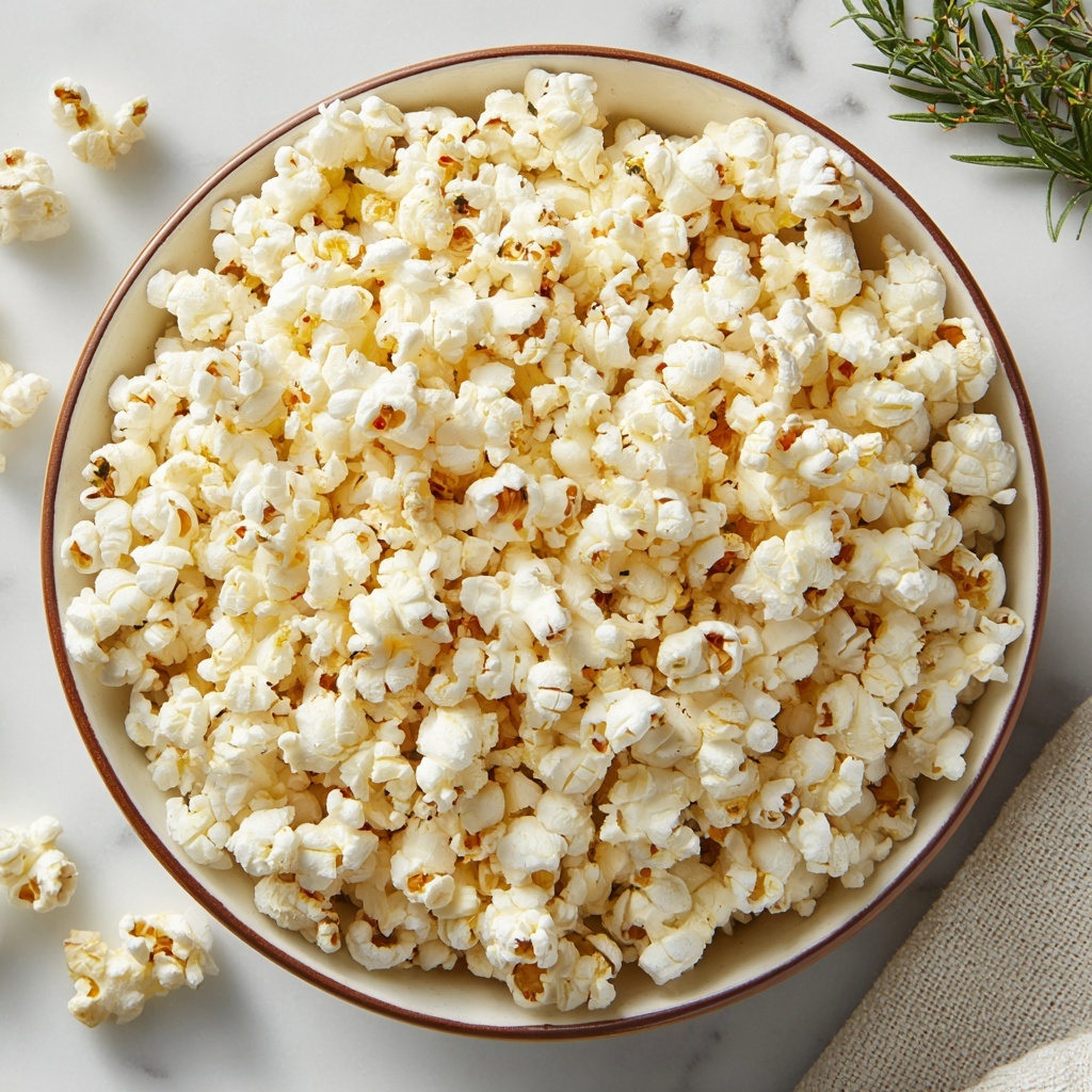 Homemade Dill Pickle Popcorn Recipe - Recipe Image