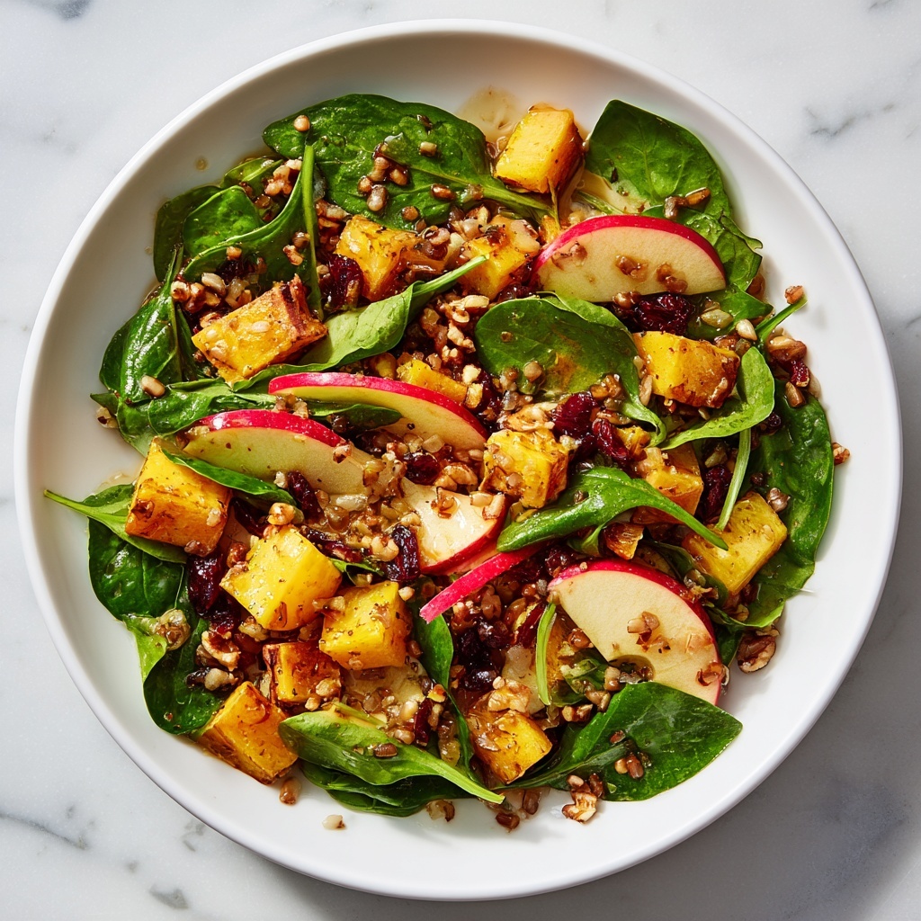 Apple Butternut Squash Farro Salad Recipe - Recipe Image