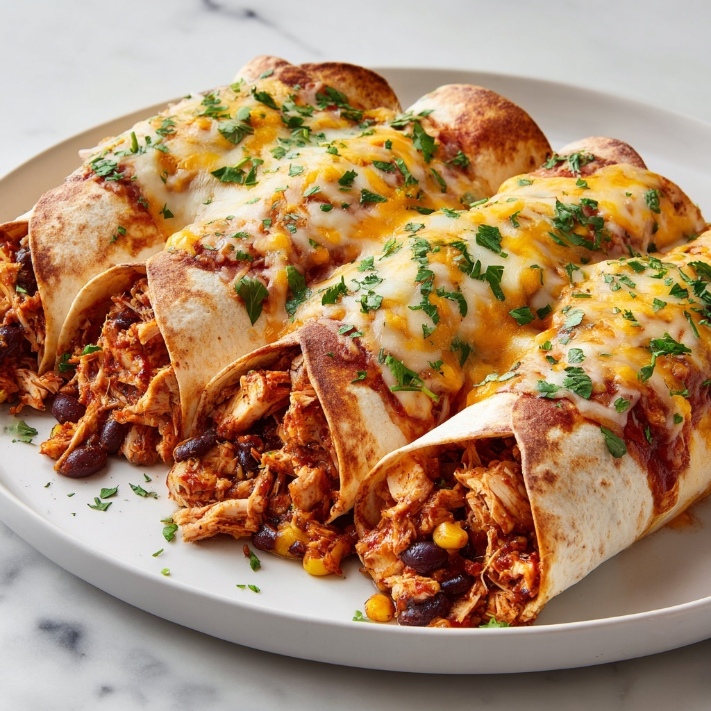 High Protein Chicken Enchiladas: 5 Tips for Deliciousness Recipe - Recipe Image