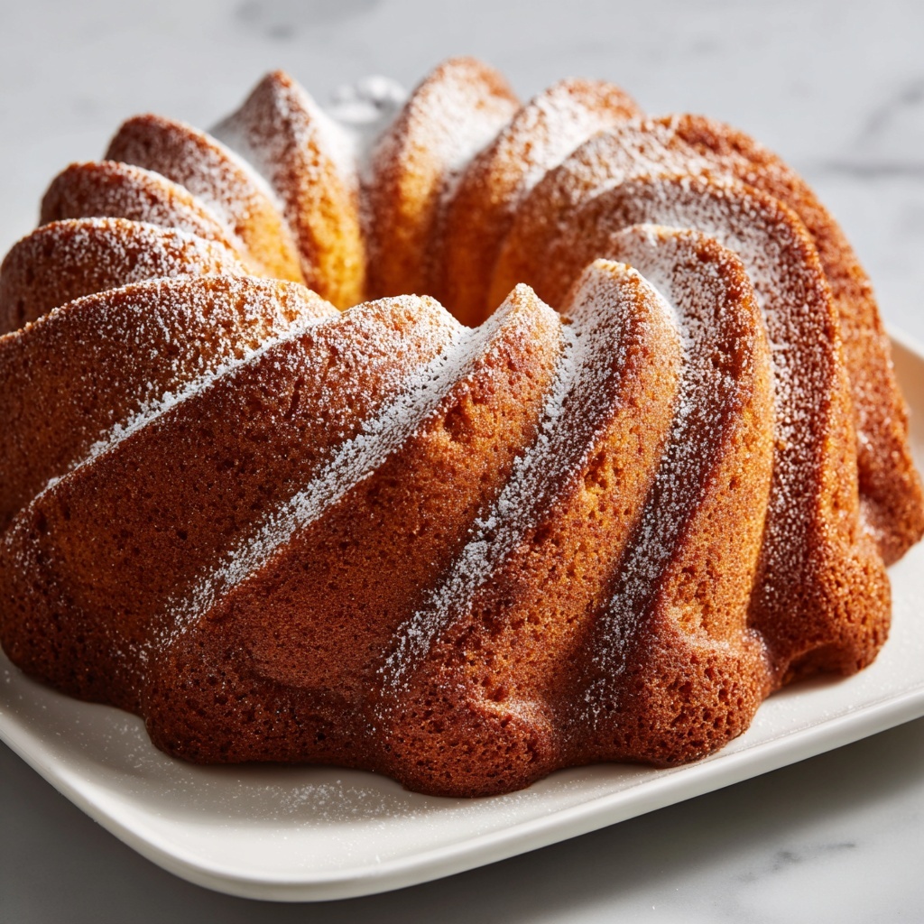 Pear Cardamom Bundt Cake Recipe - Recipe Image