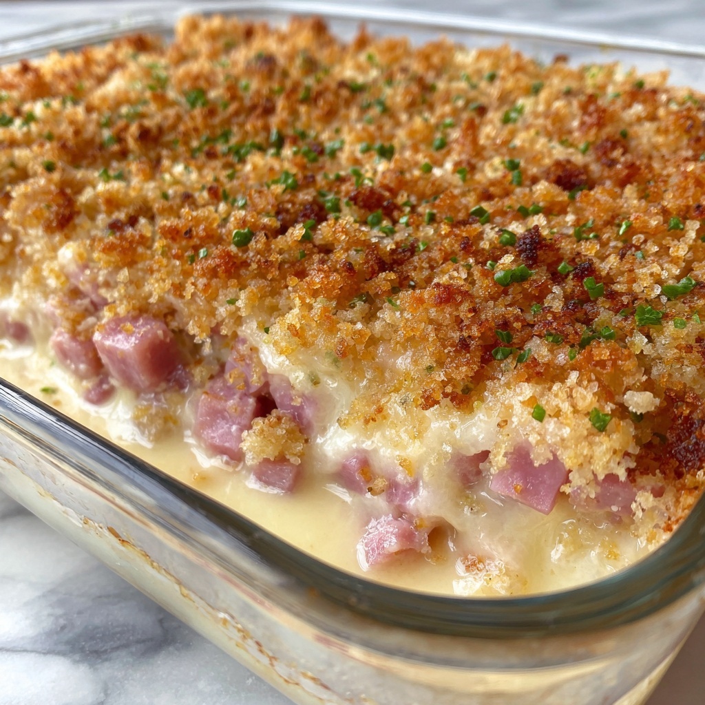 Chicken Cordon Bleu Casserole: 7 Comforting Delights Recipe - Recipe Image
