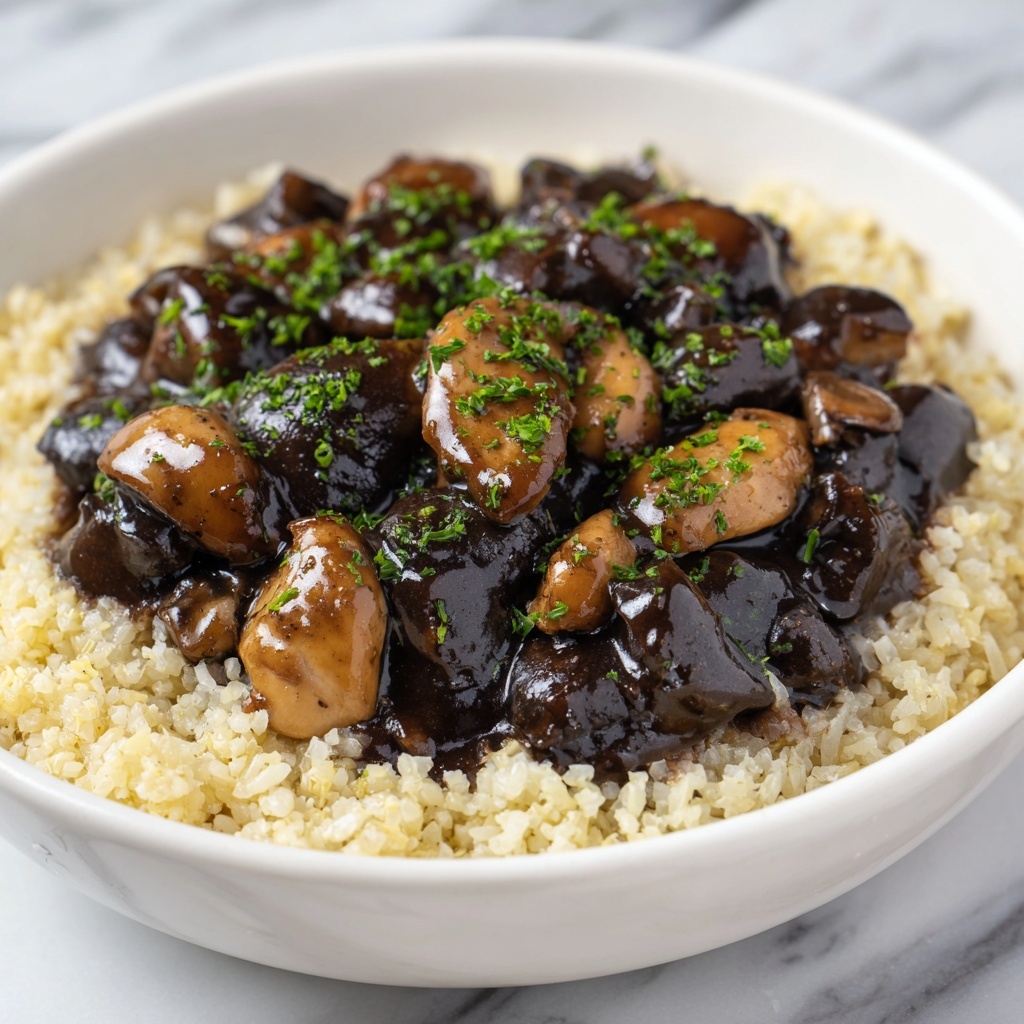 Honey BBQ Chicken Rice Recipe - Recipe Image