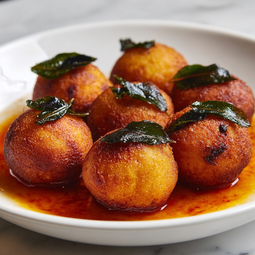Pumpkin Sage Risotto Balls Recipe - Recipe Image