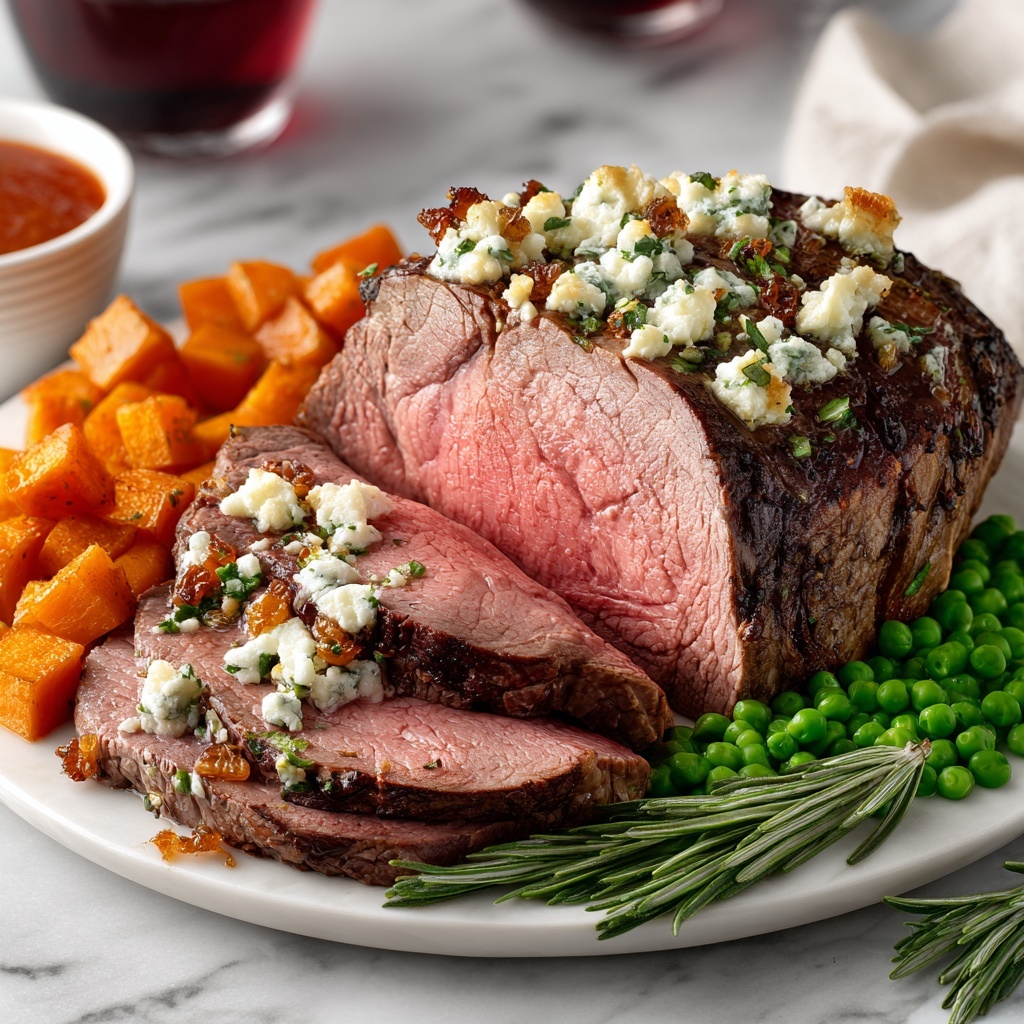 Quick Christmas Stuffed Beef Tenderloin Recipe - Recipe Image