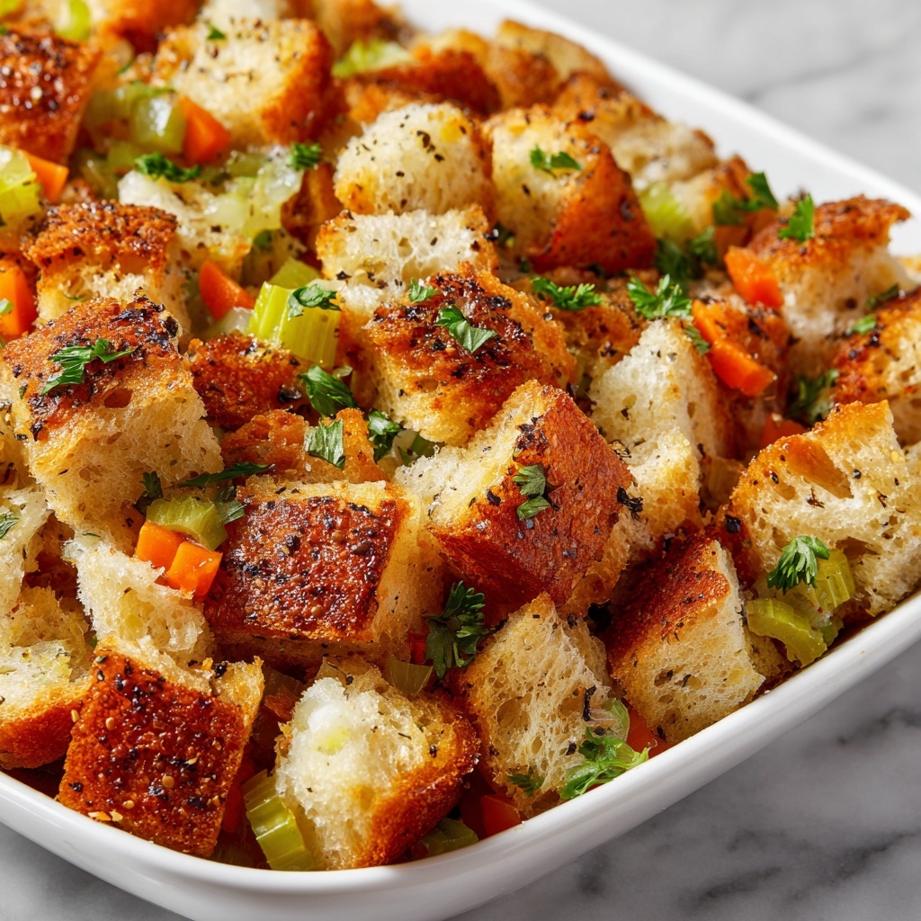 Classic Bread Stuffing: 7 Tips for Irresistible Flavor Recipe - Recipe Image