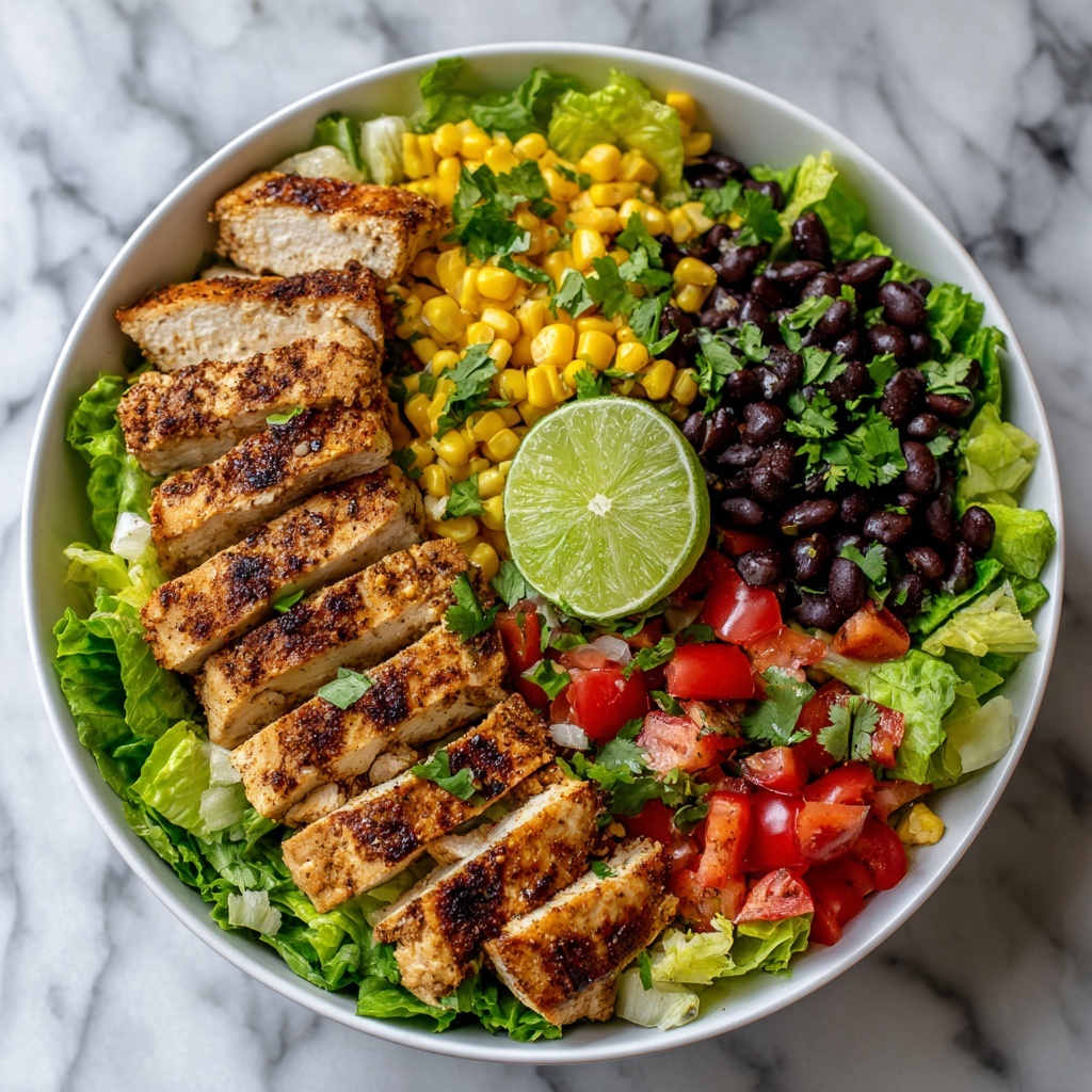 Tex-Mex Chopped Chicken Salad Recipe - Recipe Image